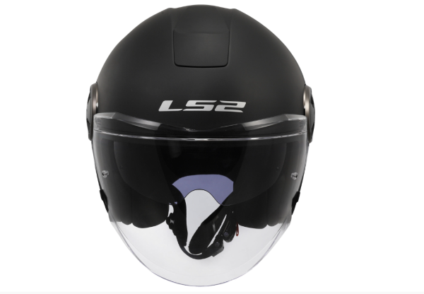 Jethelm - LS2 - OF620 Classy Solid - schwarz-matt